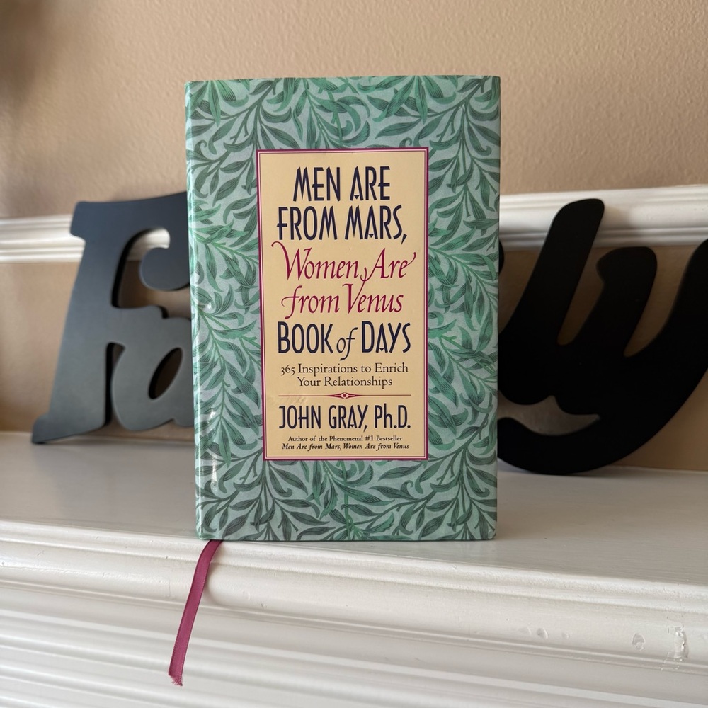 Men Are from Mars, Women Are from Venus Book of Days 365 John Gray Bestseller